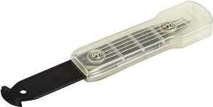 M-D 49070 Backer Board Scoring Knife, 7-3/4 in L Blade, 1-1/2 in W Blade, 10 in OAL, Stainless Steel Blade, ABS Handle