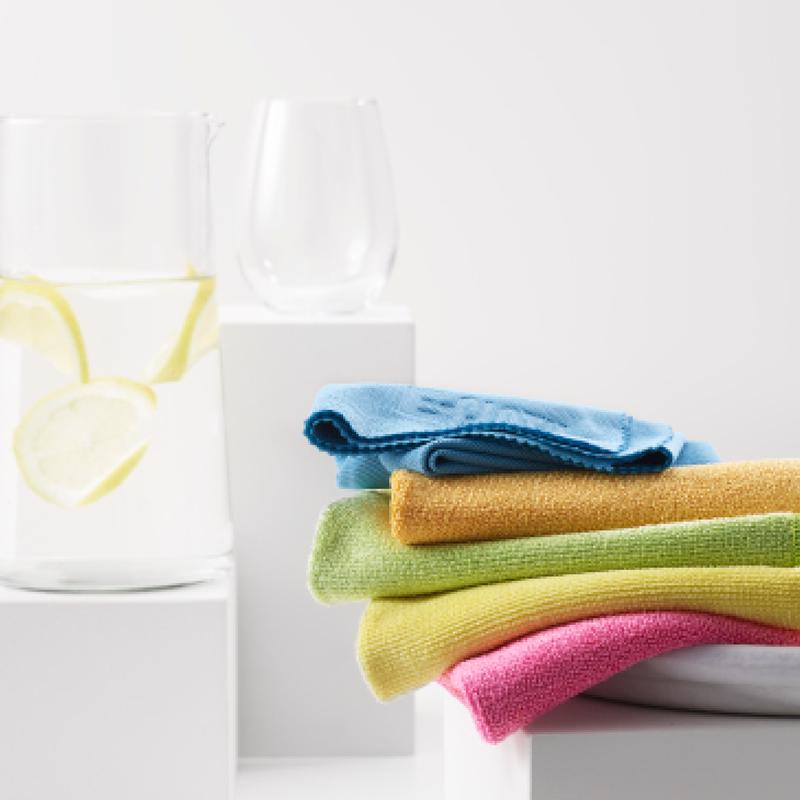 E-Cloth Microfiber Cleaning Cloth 12.5 in. W X 12.5 in. L 4 pk, Pack of 5