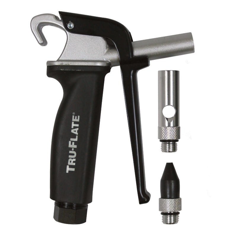 Tru-Flate HI FLO Aluminum Air Blow Gun 1/4 in. FNPT
