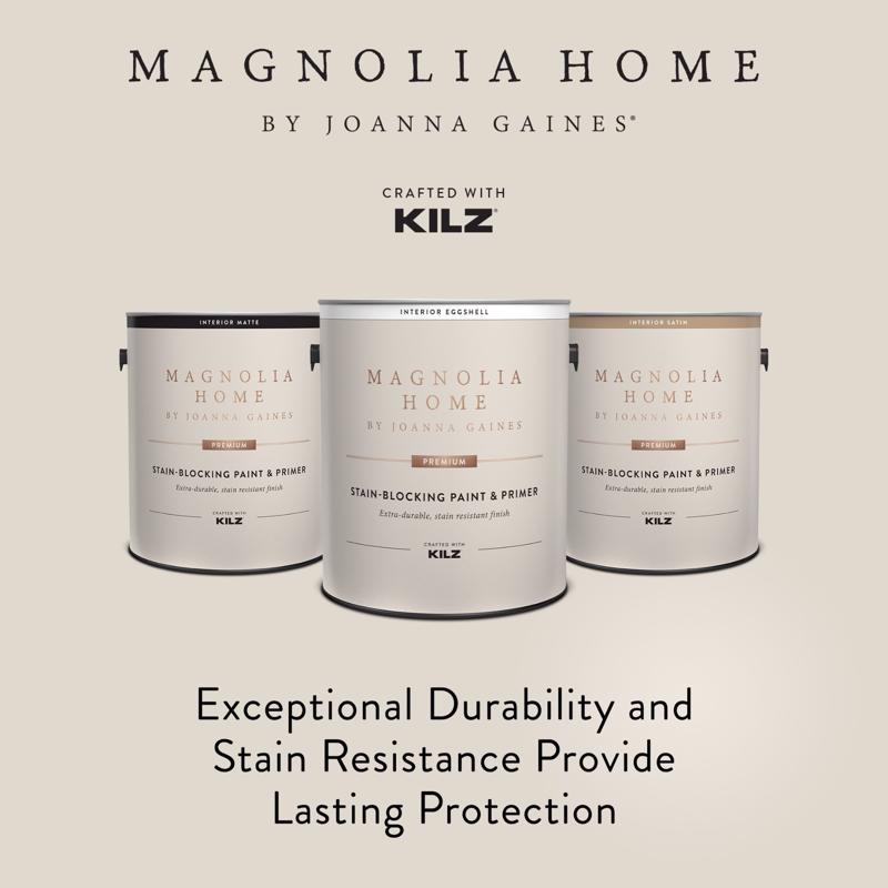 Magnolia Home by Joanna Gaines Matte Tint Base Base 3 Paint and Primer Interior 1 gal, Pack of 4