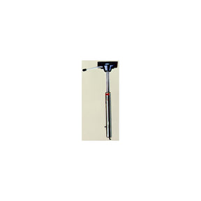 Springfield Spring-Lock Power-Rise Adjustable Stand-Up Pedestal 22-1/2″ to 29-1/2″, Stainless Steel Polished Finish