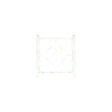 Camco Screen Door Push Bar and Deluxe Grille, White