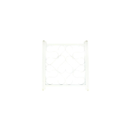 Camco Screen Door Push Bar and Deluxe Grille, White
