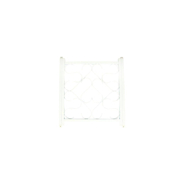 Camco Screen Door Push Bar and Deluxe Grille, White