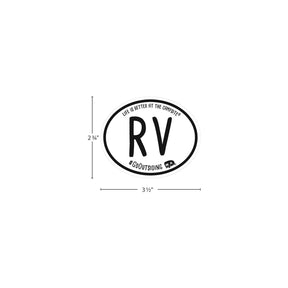 Camco 53252 Decorative Decal/Sticker, RV Destination