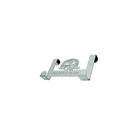 Camco 53381 2-Hook Over The Door Towel Hanger