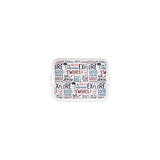 Camco XXX Melamine Tray, Graffiti Design