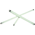 Camco 54880 Fluorescent Replacement Tubes, 12"