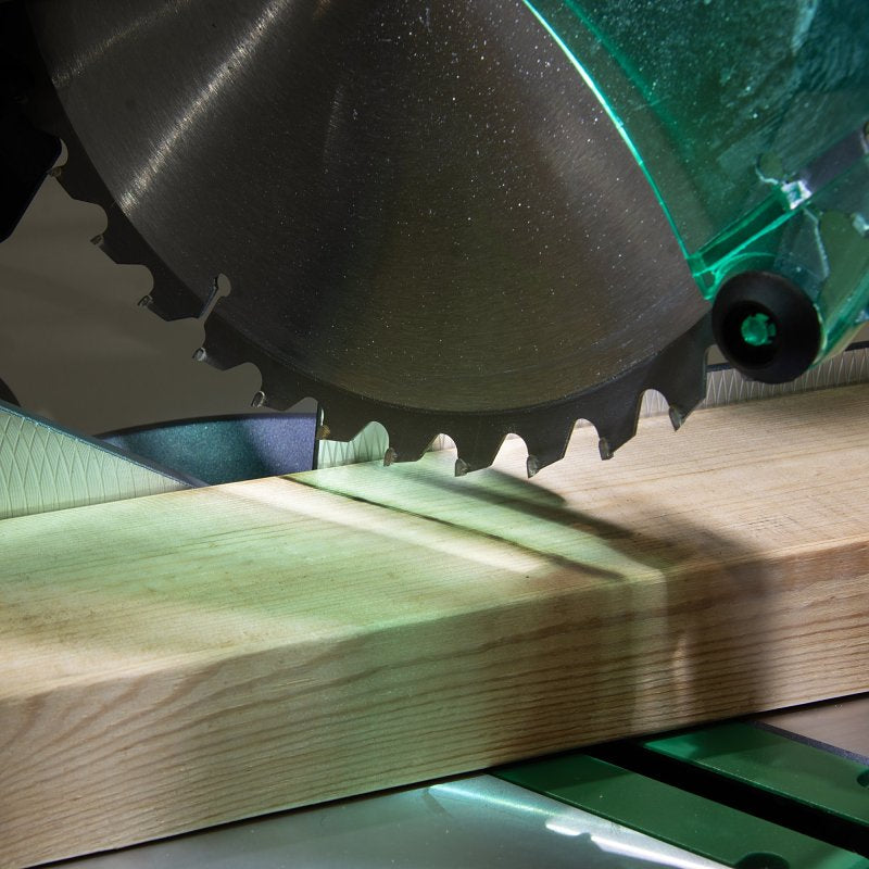 Metabo HPT C10FCG2M Single Bevel Compound Miter Saw, 10 in Dia Blade, 5000 rpm Speed, 52 deg Max Miter Angle