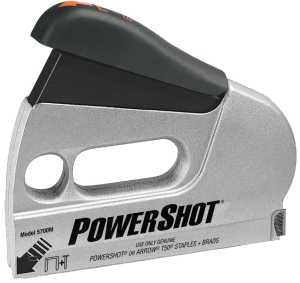 Arrow PowerShot Series 5700 Staple Gun and Nailer, T50 Staple, 3/8 in W Crown, 1/4 to 9/16 in L Leg, Aluminum Staple