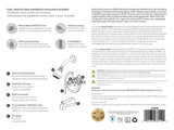 Boston Harbor TQ-F1214517NP Tub/Shower, Fixed-Mount Showerhead, 1.75 gpm Showerhead, 1-Spray Setting, 1-Handle