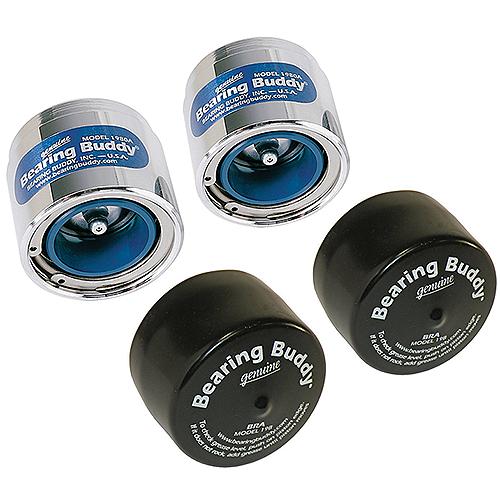 Bearing Buddy With Bra - Chrome Plated Brass