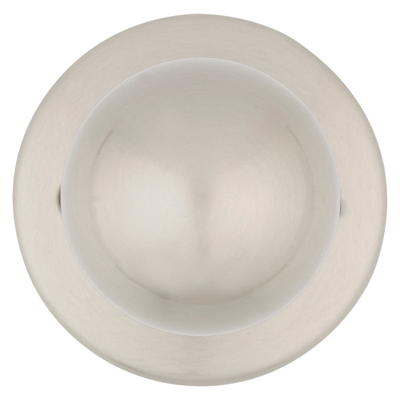 Kwikset 200P 15 6AL RCS V1 Passage Knob, Knob Handle, Zinc, Satin Nickel, 2-3/8 to 2-3/4 in Backset, 2-1/4 in Strike
