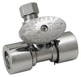 Plumb Pak K2802PCPO In-Line Valve, 1/2 x 3/8 in Connection, Brass Body