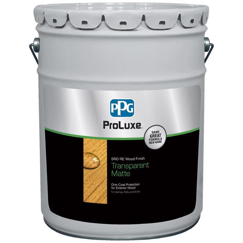 ProLuxe SRD RE Transparent Matte Natural Oil-Based Alkyd All-in-One Stain and Finish 5 gal