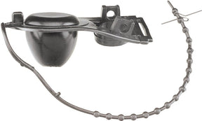 Plumb Pak PP835-3 Toilet Flapper, Specifications: 2 in Valve Open, Vinyl, Black