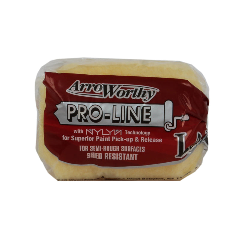ArroWorthy Pro-Line Lamdel Polyester 4 in. W X 3/4 in. Paint Roller Cover 1 pk