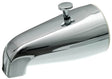 Danco 80765 Tub Spout with Diverter, 1/2, 3/4 in Connection, IPS, Metal, Chrome-Plated
