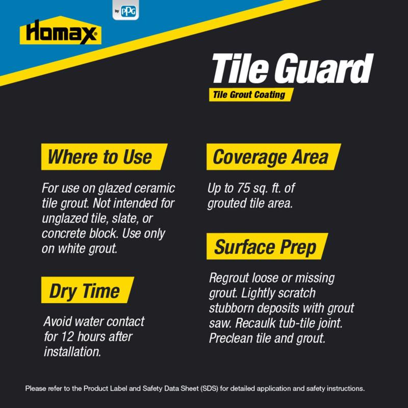 Homax Residential Grout Sealer 4.3 oz, Pack of 6