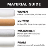 Bestt Liebco Master Polyester Knit 18 in. W X 1/2 in. Paint Roller Cover 1 pk