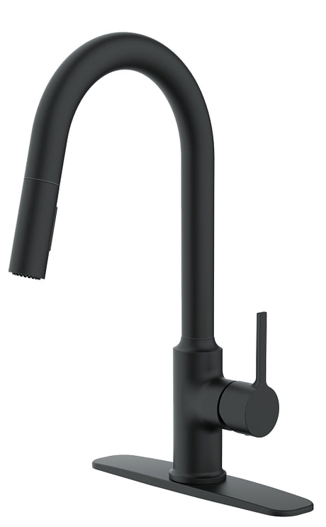Boston Harbor FP4AF272BL Contemporary Pull-Down Kitchen Faucet, 1.8 gpm, 1-Faucet Handle, 1, 3-Faucet Hole, Chrome