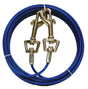 Guardian Gear Q232000099 Pet Tie-Out Belt with Twin Swivel Snap, 20 ft L Belt/Cable, For: Medium Dogs Up to 35 lb