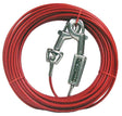 Guardian Gear Q3540SPG99 Tie-Out with Spring, 40 ft L Belt/Cable, For: Large Dogs Up to 60 lb