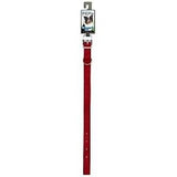 Boss Pet PDQ 2971601 Dog Collar, 16 in L Collar, 3/4 in W Collar, Nylon, Red