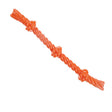 Infinity ZD2056 69 Dog Toy, 3-Knot Rope, TPR, Orange