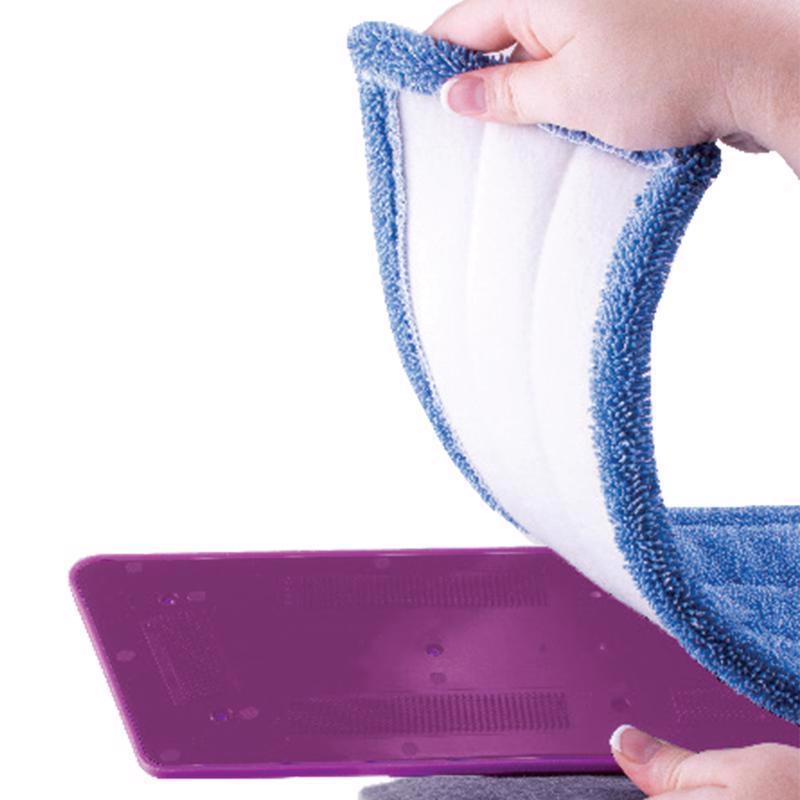 Rejuvenate Click N Clean 17 in. Cleaning Microfiber Mop Refill 1 pk