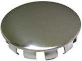 Plumb Pak PP815-11 Faucet Hole Cover, 1-1/2 in L x 1-1/2 in W Dimensions, Snap-In, Stainless Steel