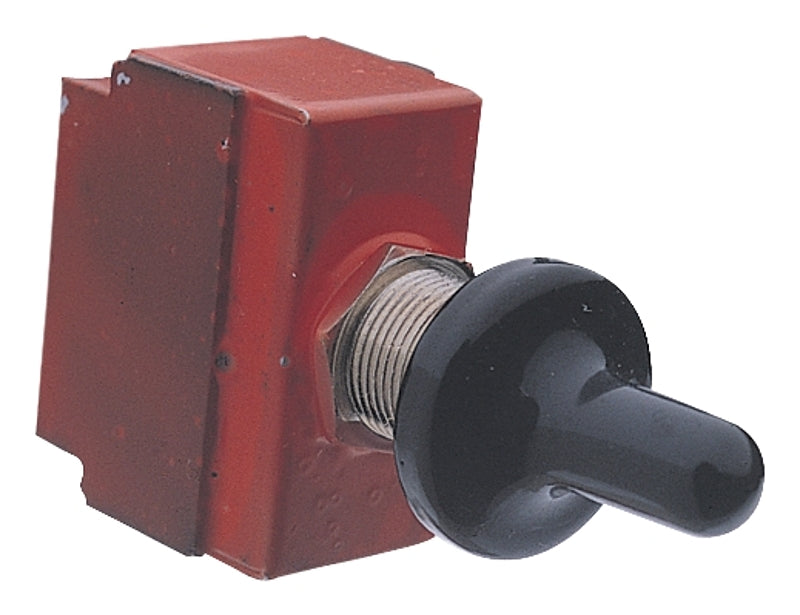 Calterm 41800 Switch, 20 A, 12 VDC, Screw Terminal, Red/Silver