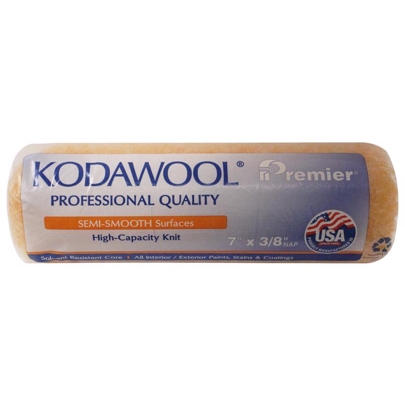 Premier Kodawool Knitted Wool/Polyester 7 in. W X 3/8 in. Paint Roller Cover 1 pk