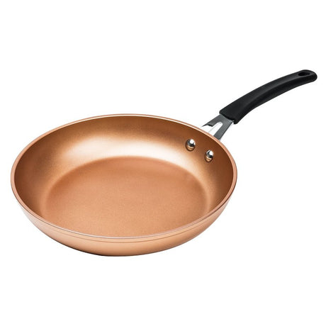 Ecolution Endure Titanium Guard EUCP-5128 Frying Pan, 11 in Dia, Aluminum/Stainless Steel, Copper, Ceramic/Titanium