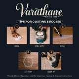 Varathane Ultimate Satin Crystal Clear Water-Based Polyurethane 1 gal, Pack of 2