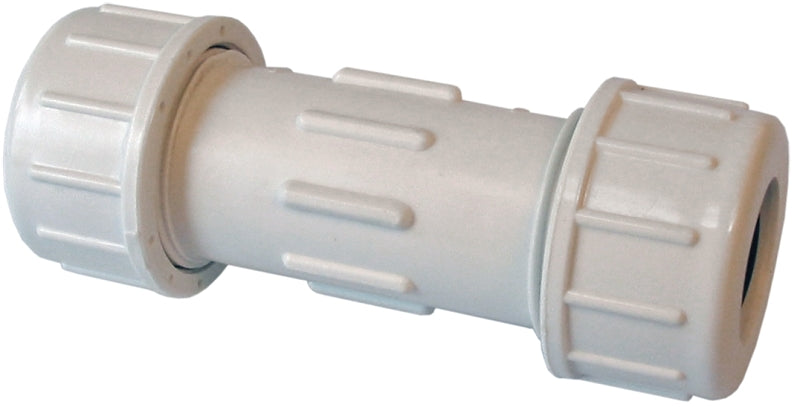 B & K ProLine 160-109 Pipe Coupling, 2-1/2 in, Compression, PVC, SCH 40 Schedule