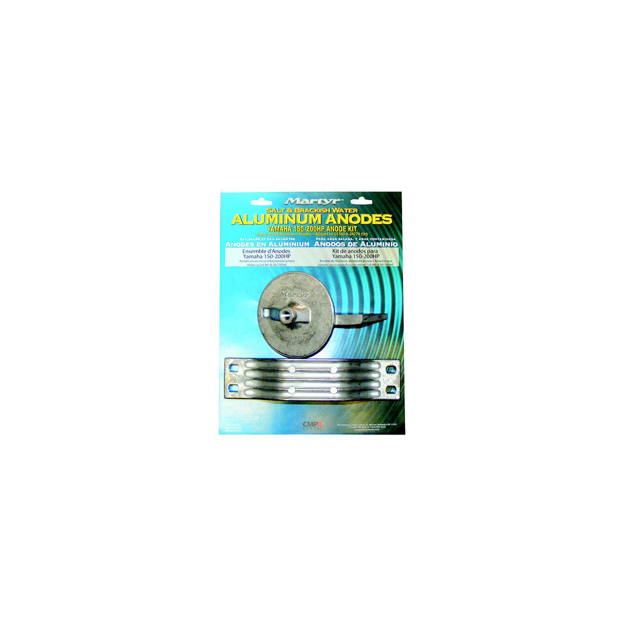 Martyr Engine Cooling System Zinc Anode Complete With Brass Plug