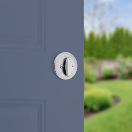 Kwikset 660 Series Series 660M 26D SMT C Deadbolt, Traditional, 3 Grade, Keyed Key, Zinc, Satin Chrome, KW1 Keyway, 1/PK