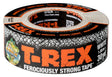 T-Rex PC 745 Series 241534 Duct Tape, 30 yd L, 1.88 in W, Cloth/Polyethylene Film Backing, White