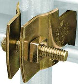 SuperStrut Z703 1-25 Pipe Clamp, 1 in, Steel, Gold Galvanized