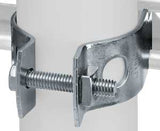SuperStrut Z702 3EG-10 Pipe Clamp, 3 in, Steel, Silver, Electro-Galvanized