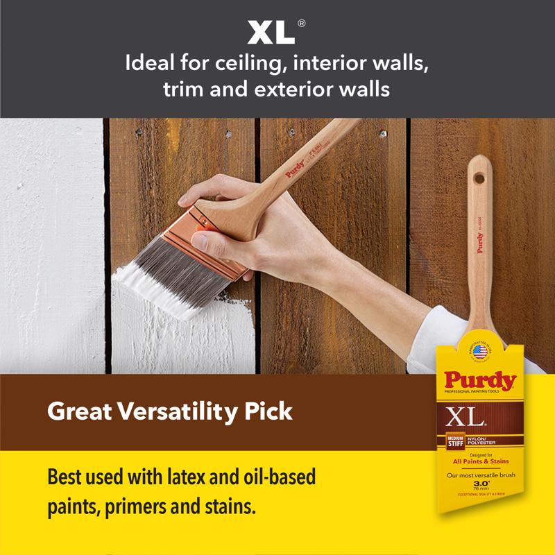 Purdy XL Dale 2 in. Medium Stiff Angle Trim Paint Brush