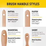 Purdy XL Dale 3 in. Medium Stiff Angle Trim Paint Brush