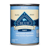 Blue Buffalo Puppy Chicken Dinner Wet Dog Food 12.5 oz, Pack of 12
