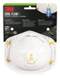 3M N95 Lawn and Garden Disposable Respirator Pro Series Valved White 2 pk