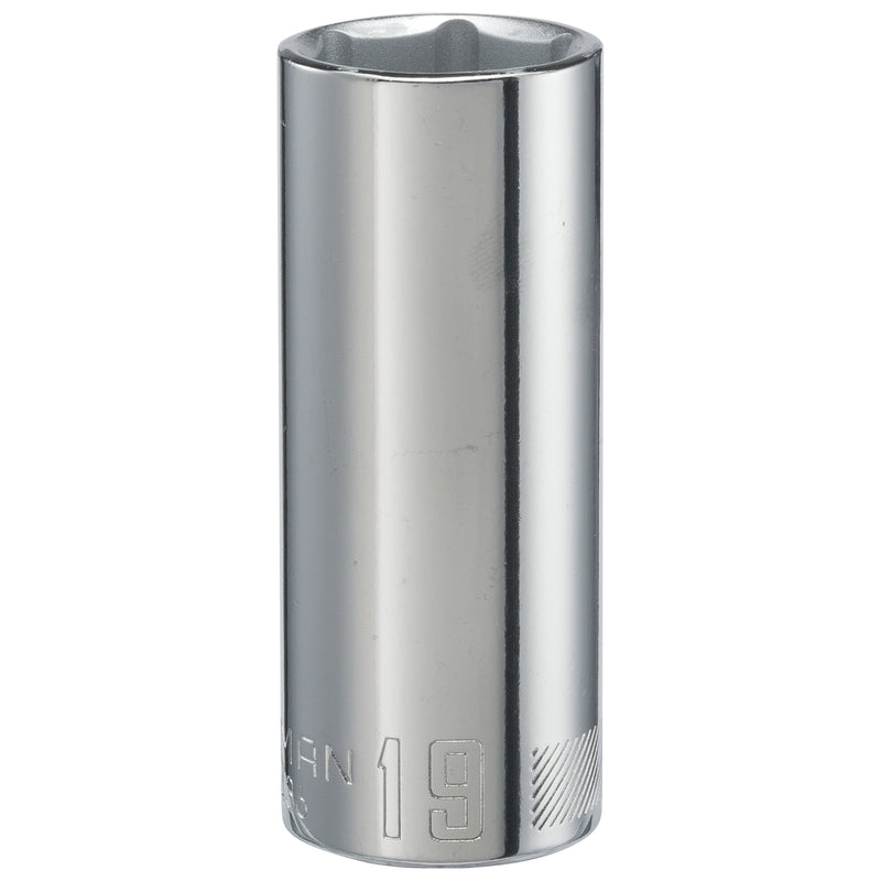 Craftsman 19 mm X 3/8 in. drive Metric 6 Point Deep Deep Socket 1 pc