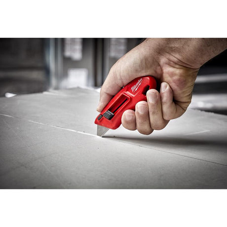 Milwaukee 5 in. Sliding Compact Utility Knife Red