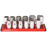 Craftsman V-Series 3/8 in. drive Metric 6 Point Socket Set 12 pc