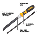 DeWalt 10 in. High Carbon Steel Multi-Use Saw 24 TPI 2 pc
