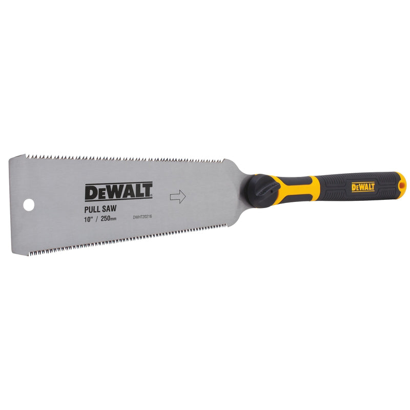 DeWalt 10 in. Double Edge Pull Saw 7/14 TPI Flush Cut 1 pc
